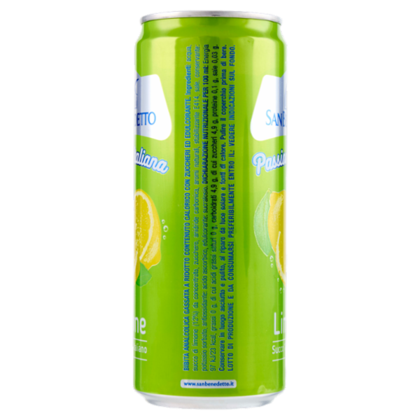 San Benedetto Bibite Passione Italiana Limone sleek 0,33L