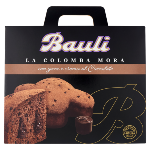 Bauli la Colomba Mora con gocce e crema al Cioccolato 600 g