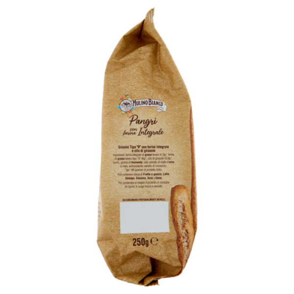 Mulino Bianco Pangrì Grissini Integrali con Farina Sostenibile 250g