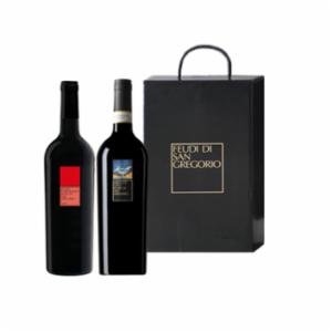 Vino Feudi Rosso + Greco Cl.75x2