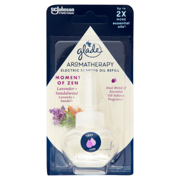 Glade Aromatherapy Liquido Elettrico Ricarica Moment of Zen 20ml