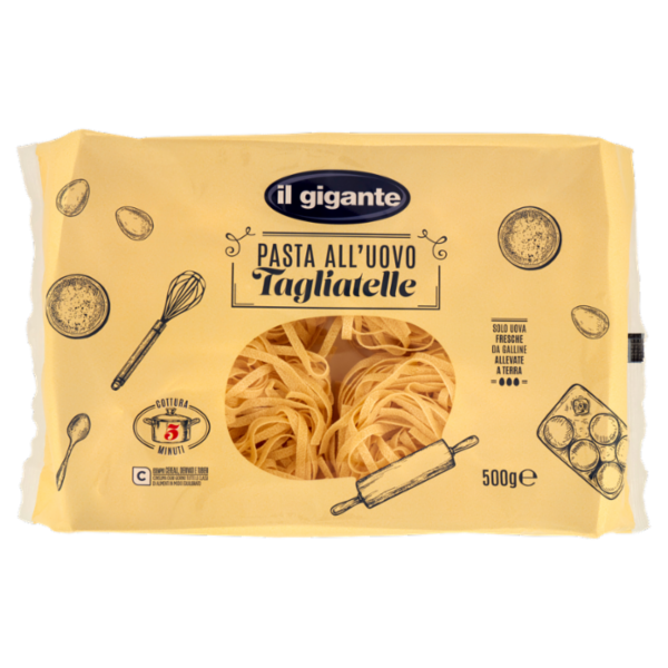 IL GIGANTE Pasta all'Uovo Tagliatelle 500 g