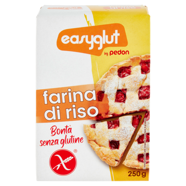 pedon easyglut farina di riso 250 g
