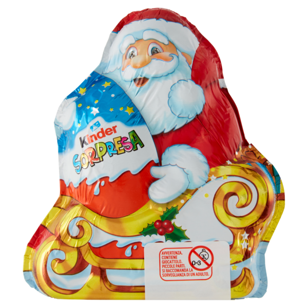 Kinder Sorpresa Figura cava Babbo Natale 75 g