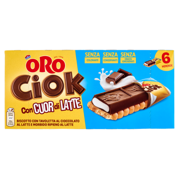 Oro Ciok con Cuor di Latte 120 g