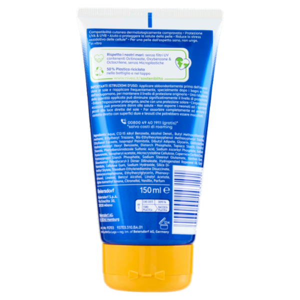 Nivea Sun protect & hydrate Invisible Finish 50+ Molto Alta 150 ml