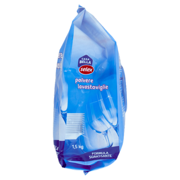Selex Casa Bella Detersivo per Lavastoviglie in Polvere Limone 1,5 kg