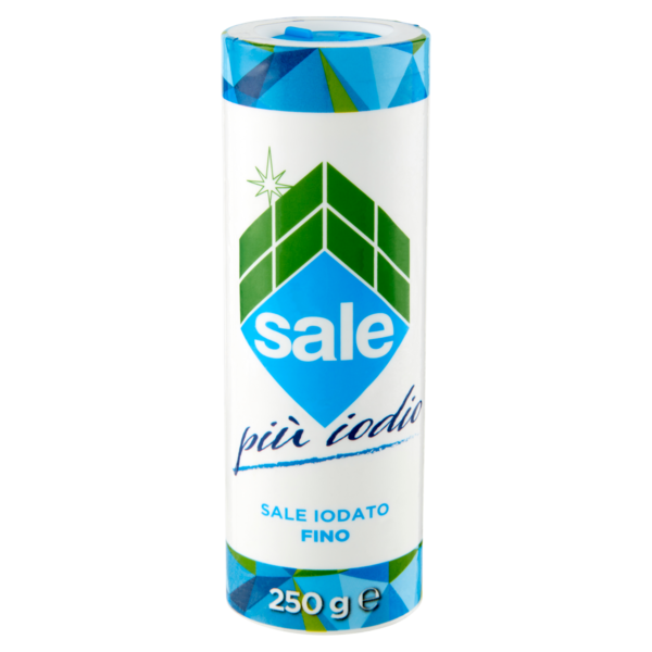 Italkali sale più iodio Sale Iodato Fino 250 g