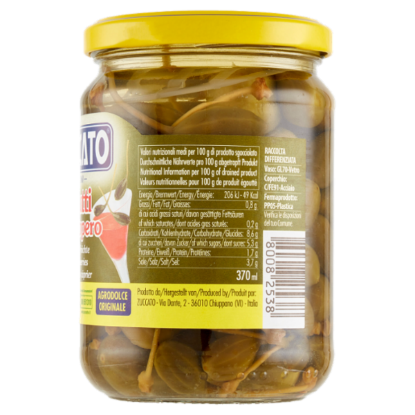 Zuccato Frutti di cappero 330 g