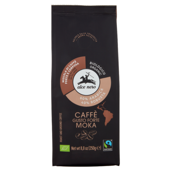 alce nero Caffè Gusto Forte Moka 250 g