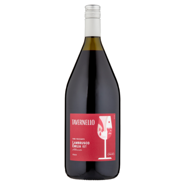 Tavernello Lambrusco Emilia IGT Abboccato Vino Frizzante 1,5 L