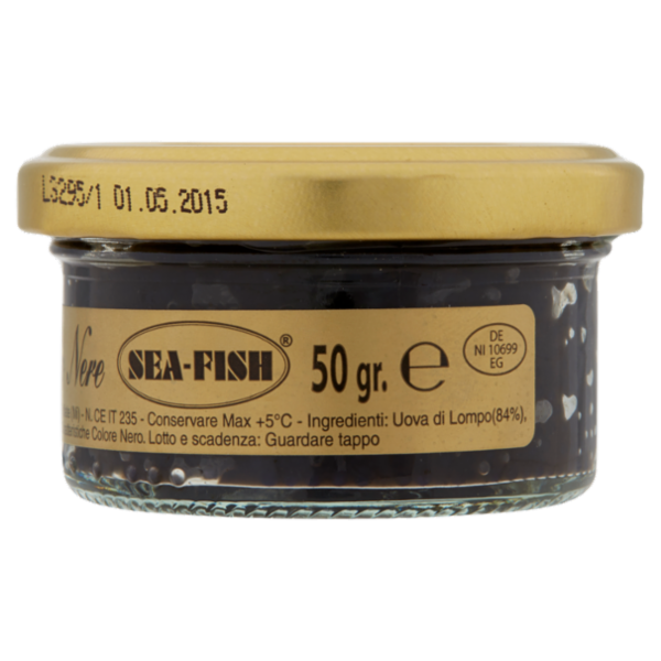 Sea-Fish Uova di lompo nere 50 g