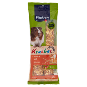 Vitakraft Kräcker Original + Miele & Spelta Porcellini D'India 2 Pezzi 112 g