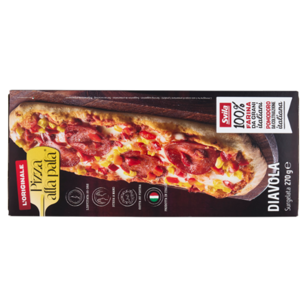 Pizza alla pala Diavola Surgelata 270 g