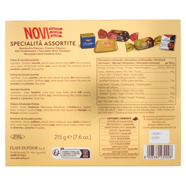 Novi Specialità Assortite 215 g