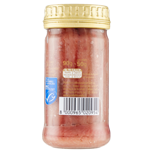 Consilia Optima Filetti di Alici del Mar Cantabrico in Olio di Oliva 90 g