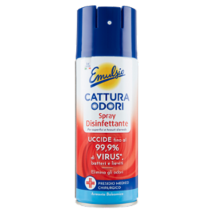 Emulsio Cattura Odori Spray Disinfettante Armonia Balsamica 350 Ml