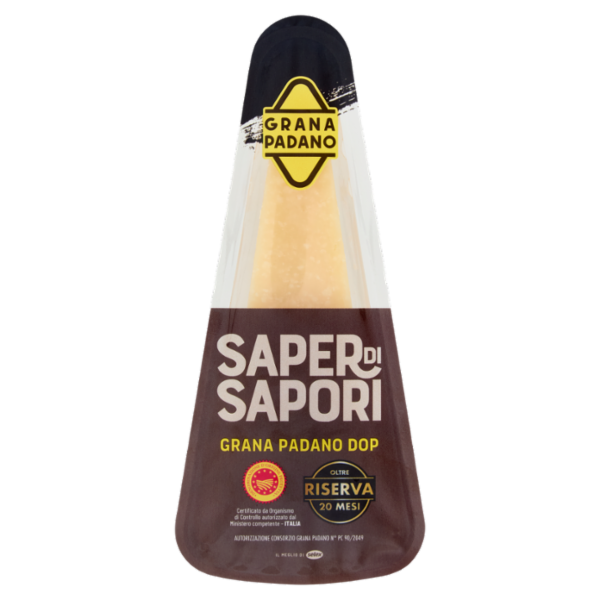 Selex Saper di Sapori Grana Padano D.O.P. Riserva Oltre 20 Mesi 300 g