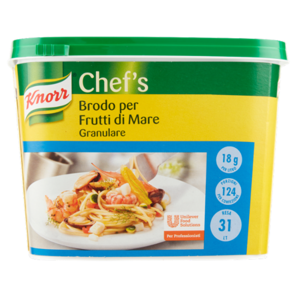 Knorr Chef's Brodo per Frutti di Mare Granulare 570 g
