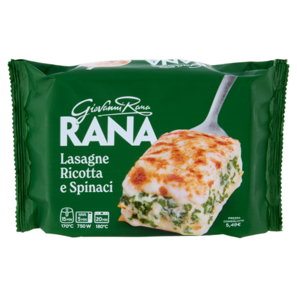 Giovanni Rana Lasagne Ricotta e Spinaci 350 g