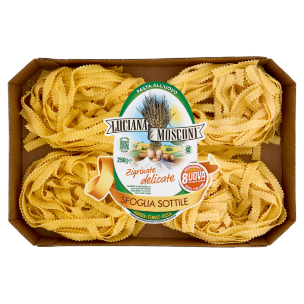 Luciana Mosconi Pasta all'Uovo Zigrinate delicate 250 g