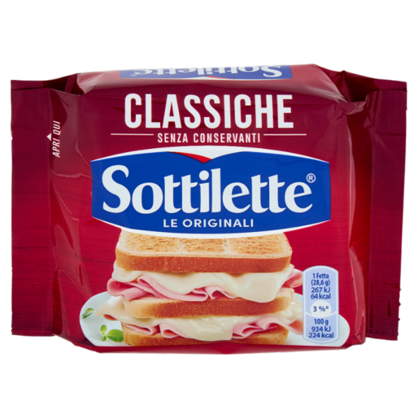 Sottilette Classiche formaggio fuso a fette - 285g