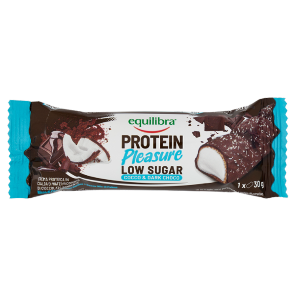 equilibra Protein Pleasure Low Sugar Cocco e Dark Choco 30 g