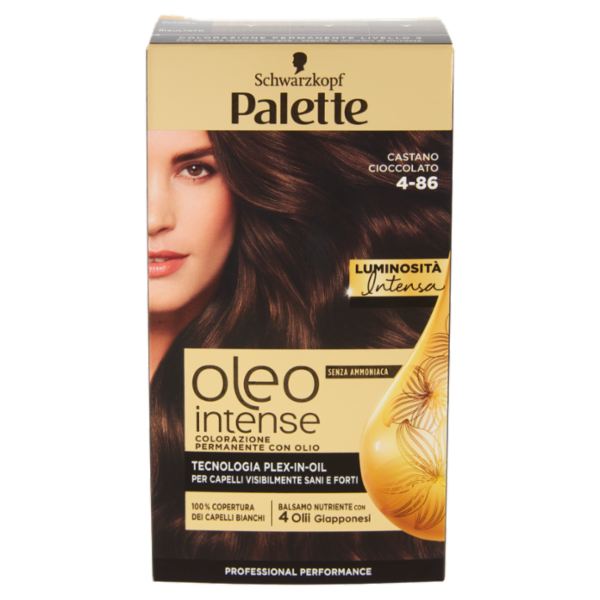 Palette oleo intense Castano Cioccolato 4-86