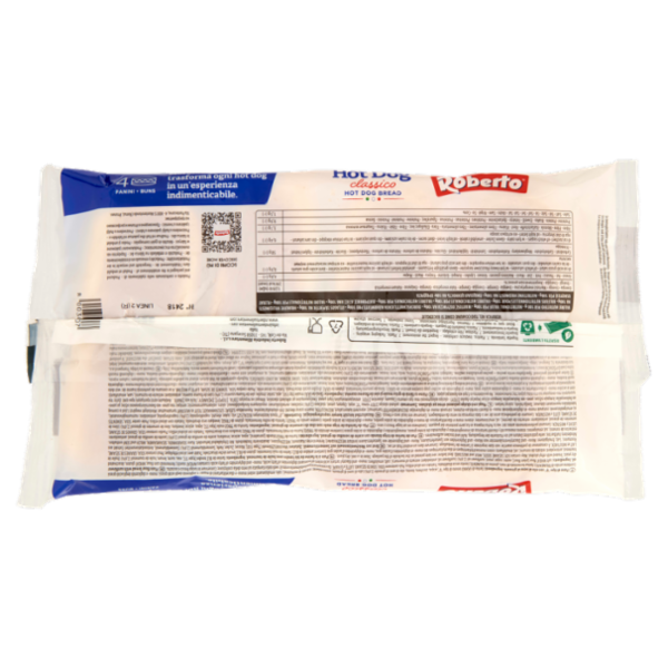 Roberto Hot Dog classico 4 Panini 250 g