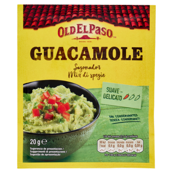 Old El Paso Guacamole Mix di spezie 20 g