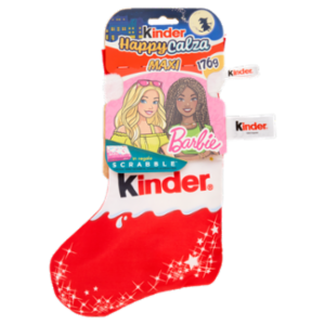 Kinder Happy Calza Maxi Barbie 7 Pezzi 176 g