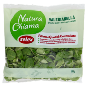 Selex Natura Chiama Valerianella Lavata e Pronta Per Il Consumo 80 g