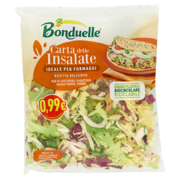 Bonduelle Carta delle Insalate Ricetta Deliziosa 90 g