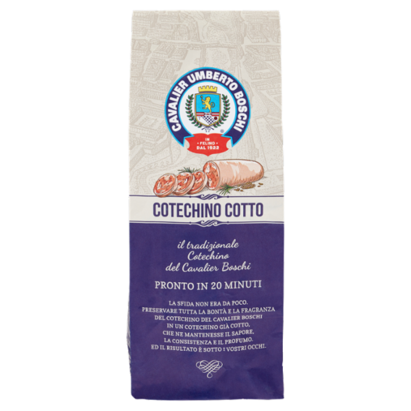 Cavalier Umberto Boschi Cotechino Cotto 550 g