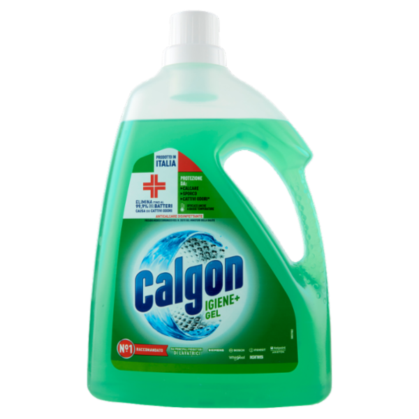 Calgon Igiene+ Gel Anticalcare disinfettante lavatrice 2250 ml