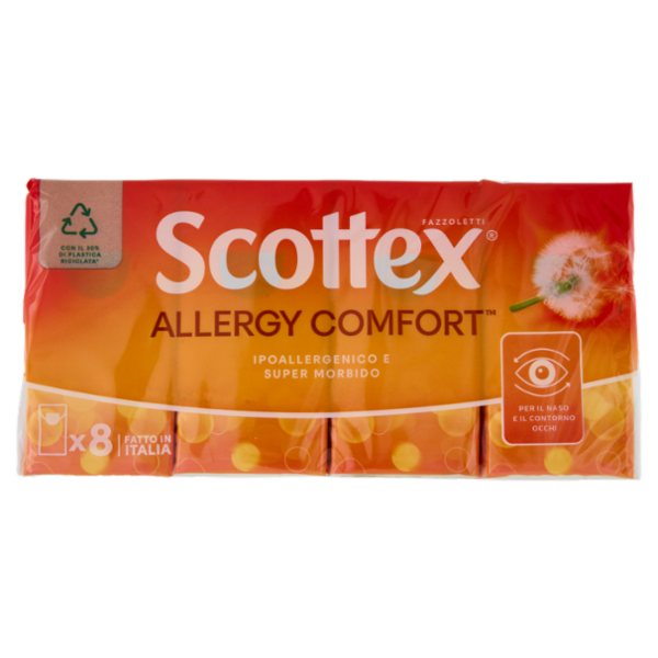 Scottex Allergy Comfort Fazzoletti 8 pz