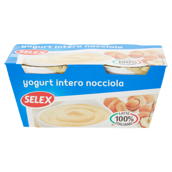 Selex Yogurt Intero Nocciola 2x125 g
