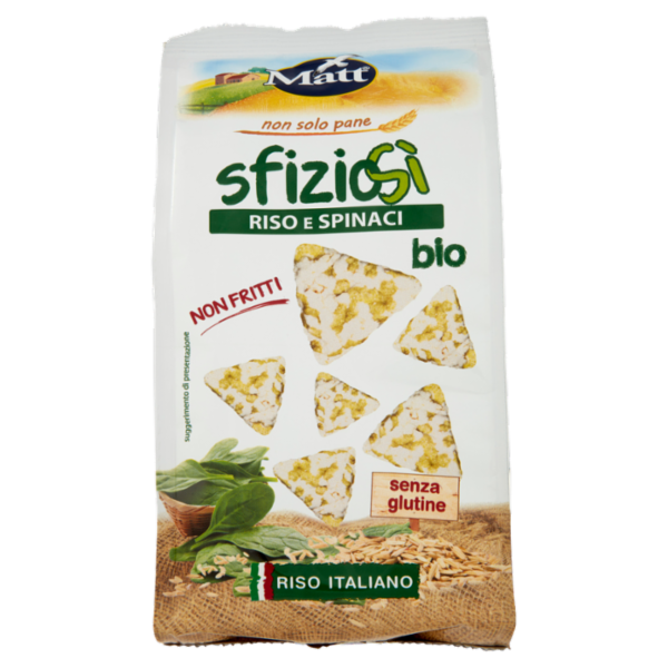 Matt non solo pane SfizioSì Riso e Spinaci bio 60 g