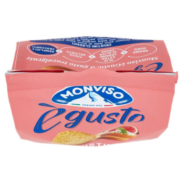 Monviso ègusto Crustini Classici con Olio Extravergine di Oliva 120 g