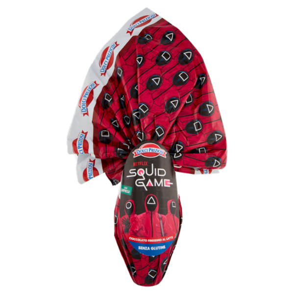 Dolci Preziosi Uovo Cioccolato Finissimo al Latte Squid Game 240 g