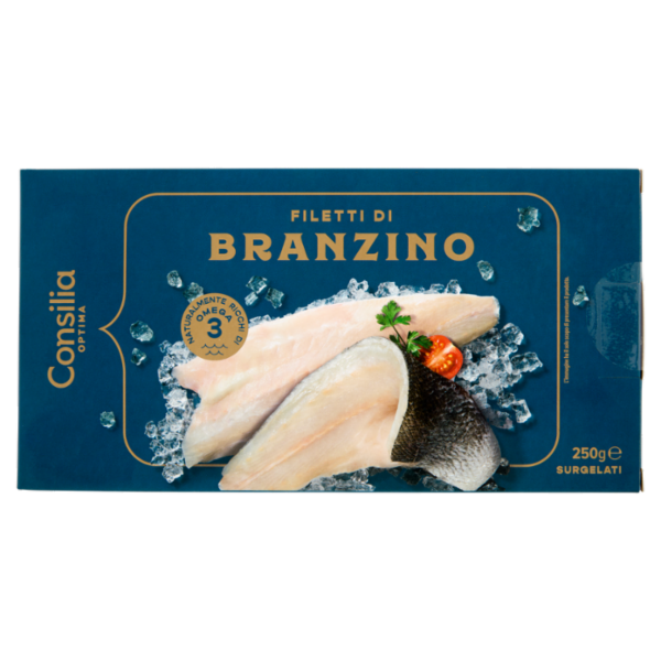 Consilia Optima Filetti di Branzino Surgelati 250 g