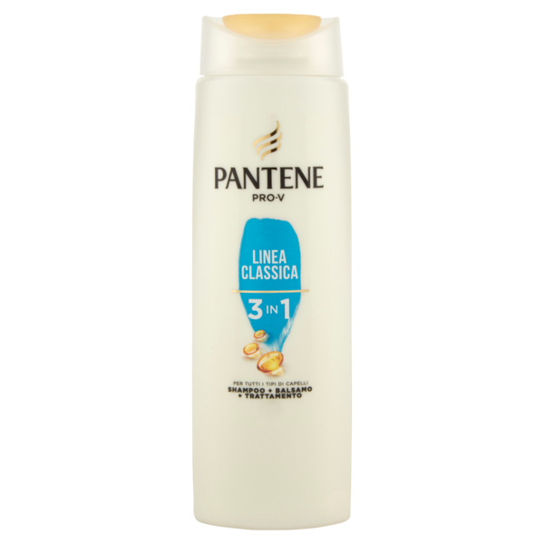 Pantene Shampoo+Balsamo+Trattamento 3in1 Linea Classica 225 ml