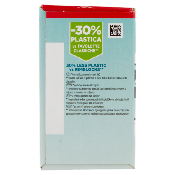 Duck Fresh Discs - Doppia Ricarica, Fragranza Fresia&Peonia, 2 x 36 ml