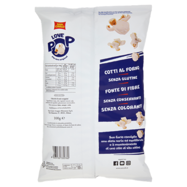 San Carlo Love Pop 100 g