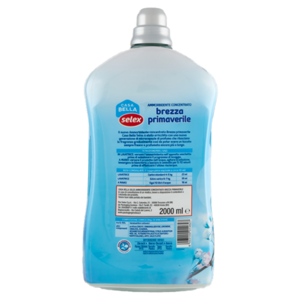 Selex Casa Bella Ammorbidente Concentrato Brezza Primaverile 2 L