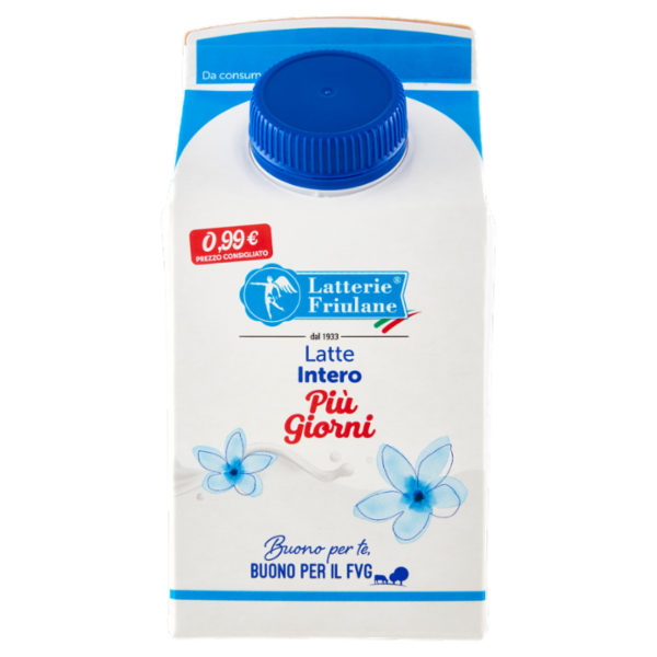Latterie Friulane Latte Intero Più Giorni 500 ml