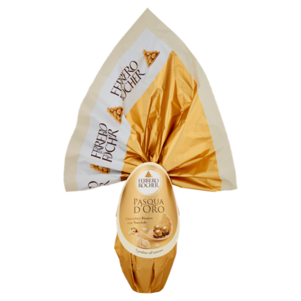 Ferrero Rocher Pasqua d'Oro Cioccolato Bianco con Nocciole 212,5 g