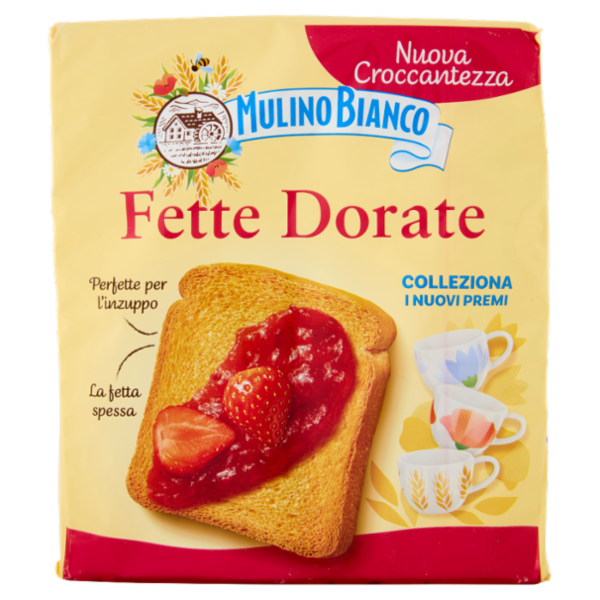 Mulino Bianco Fette Biscottate Dorate 315g
