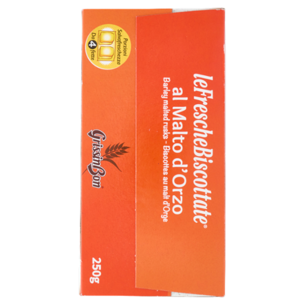 GrissinBon leFrescheBiscottate al Malto d'Orzo 250 g