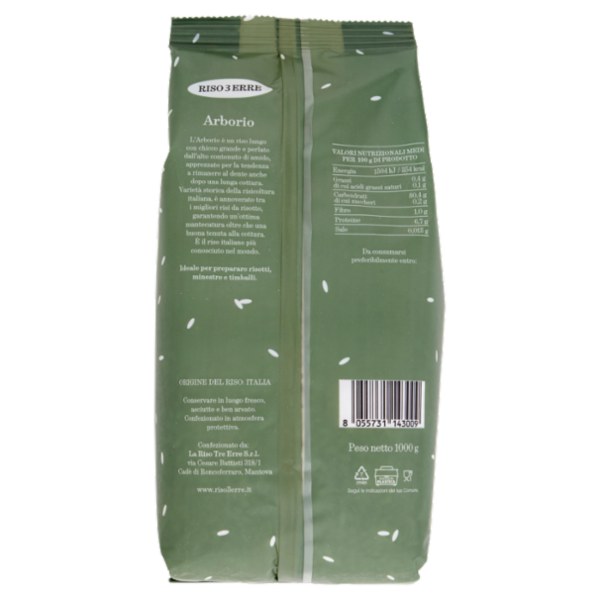 Riso 3 Erre Arborio 1 Kg